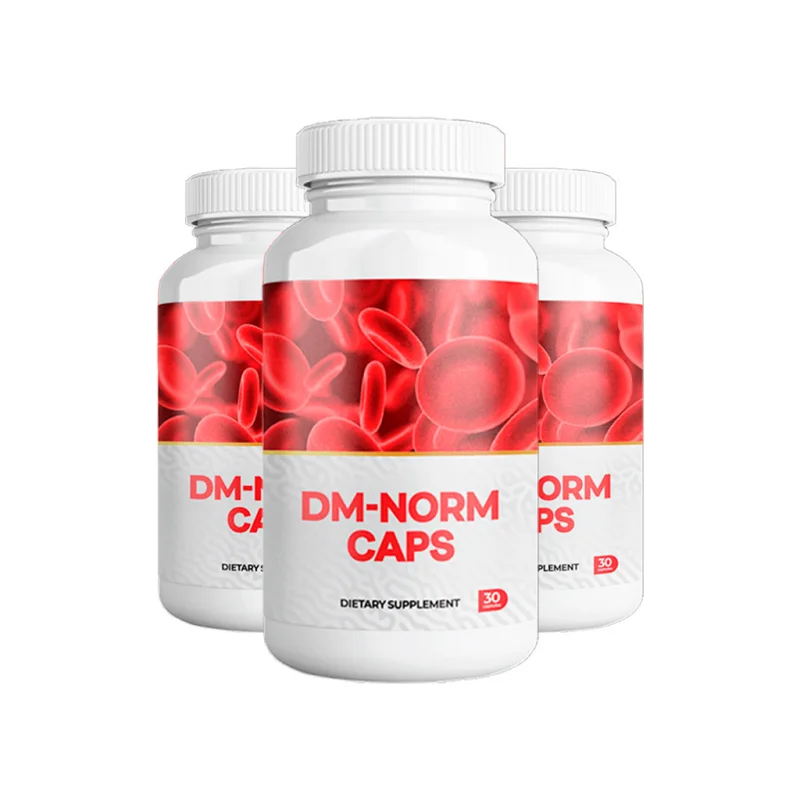 DM-Norm — flaconul suplimentului pentru echilibrul metabolic, 30 de capsule